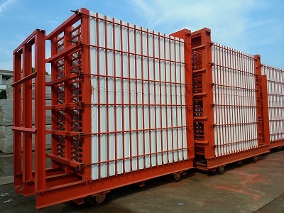 實心板立式模具車